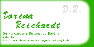 dorina reichardt business card